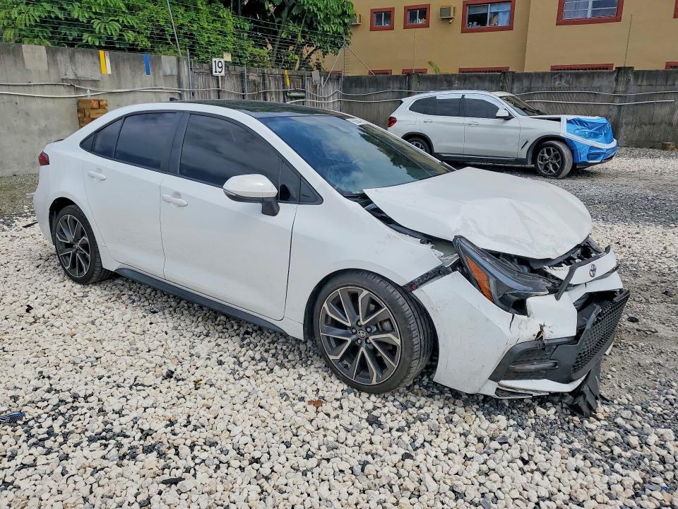 2022 Toyota Corolla მანქანა იყიდება აუქციონზე, vin: 5YFT4MCE1NP100377, აუქციონის ნომერი: 56564246