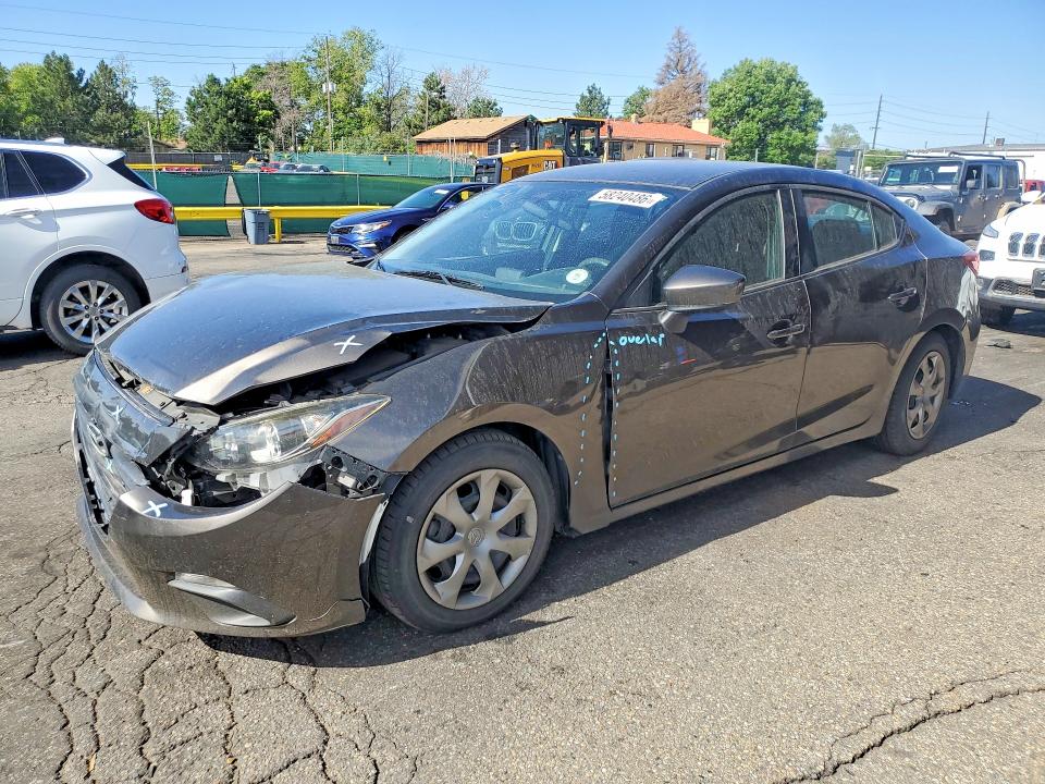 Продажа на аукционе авто 2014 Mazda 3, vin: JM1BM1U71E1210943, номер лота: 58240486