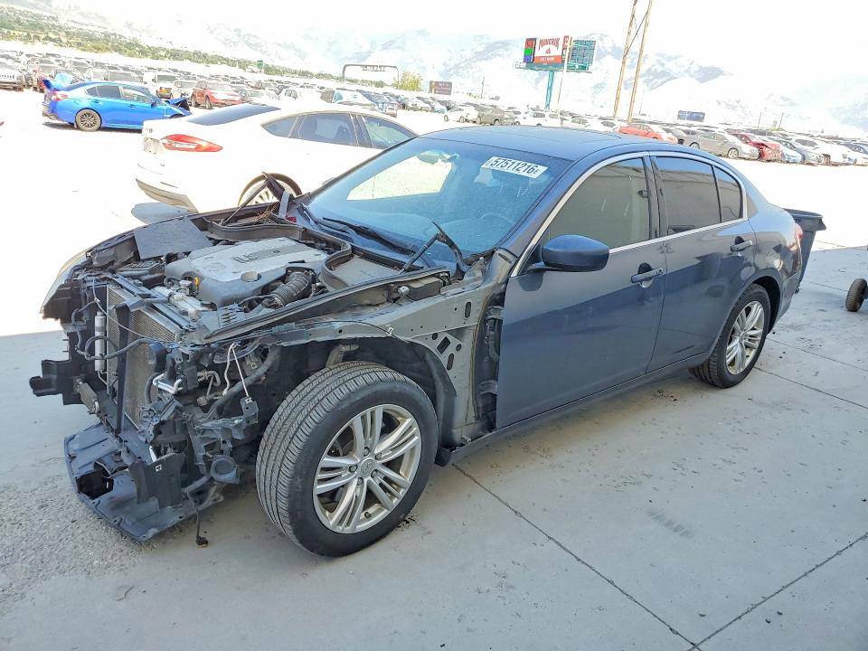2012 Infiniti G37 Sedan მანქანა იყიდება აუქციონზე, vin: JN1CV6AR0CM972812, აუქციონის ნომერი: 57511216