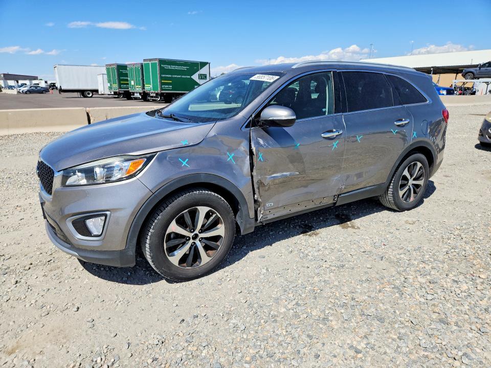 56857106 :رقم المزاد ، 5XYPHDA52HG296976 vin ، 2017 Kia Sorento مزاد بيع