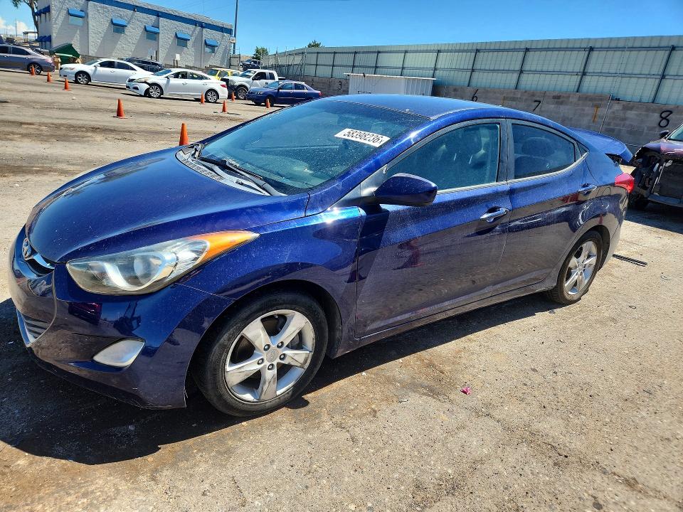 2012 Hyundai Elantra მანქანა იყიდება აუქციონზე, vin: 5NPDH4AE6CH105421, აუქციონის ნომერი: 58398236