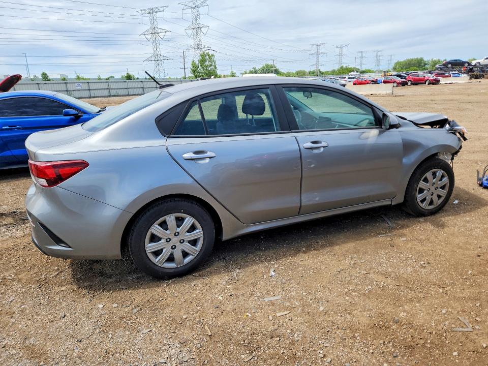 2022 Kia Rio მანქანა იყიდება აუქციონზე, vin: 3KPA24ADXNE450535, აუქციონის ნომერი: 55724766