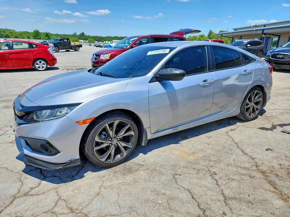 Aukcja sprzedaży 2021 Honda Civic, vin: 2HGFC2F83MH532503, numer aukcji: 55366586