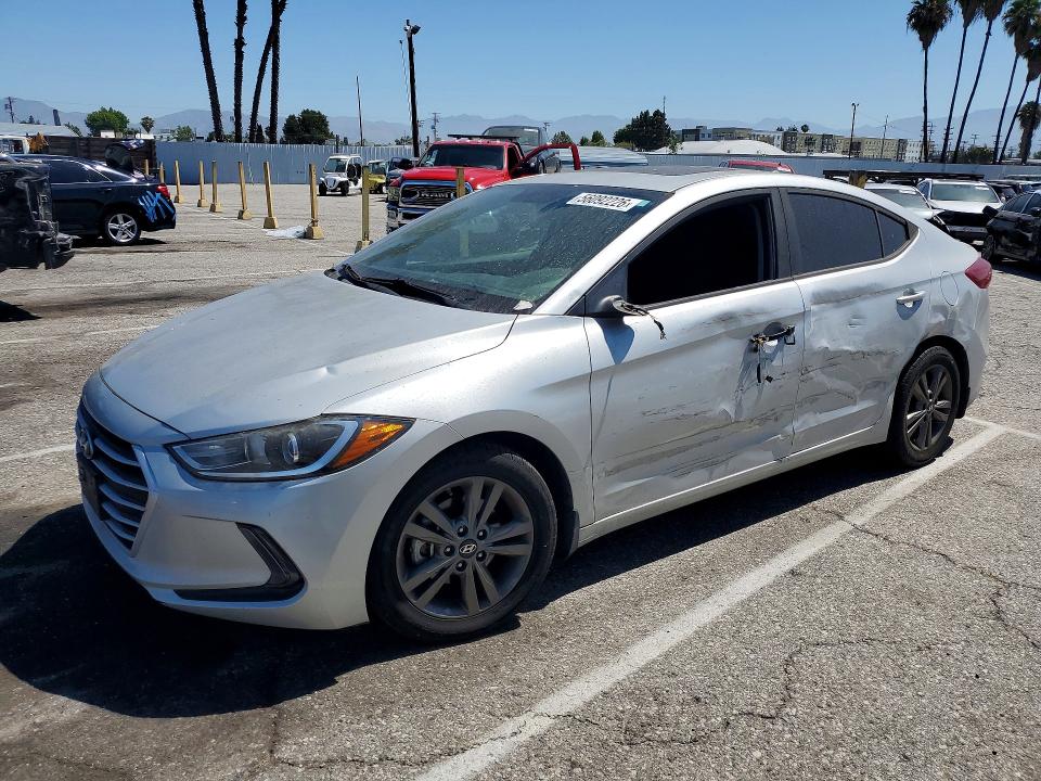 2018 Hyundai Elantra მანქანა იყიდება აუქციონზე, vin: 5NPD84LF0JH304189, აუქციონის ნომერი: 56092226