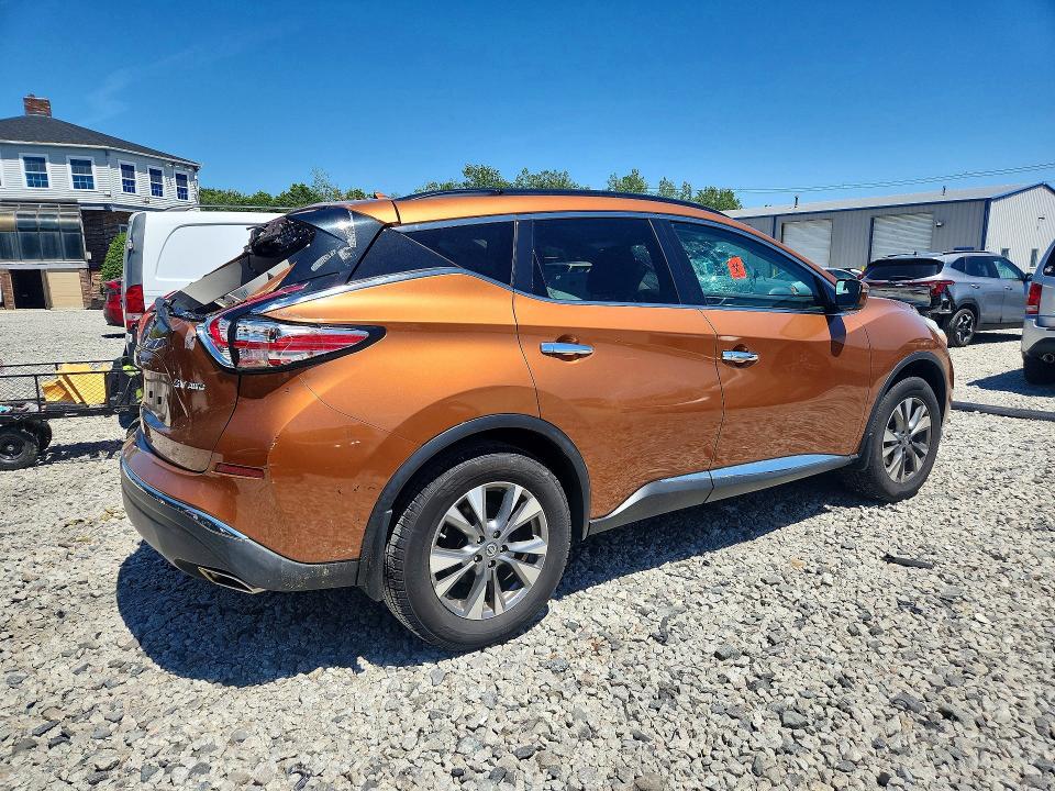 2016 Nissan Murano მანქანა იყიდება აუქციონზე, vin: 5N1AZ2MH2GN119912, აუქციონის ნომერი: 56504396