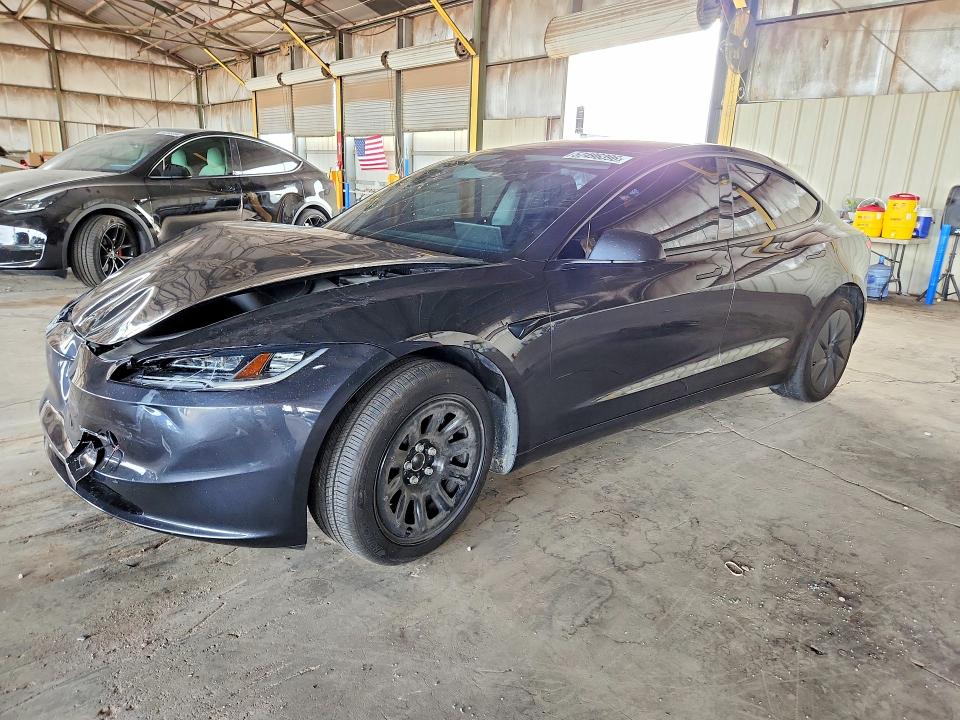 2025 Tesla Model 3 მანქანა იყიდება აუქციონზე, vin: 5YJ3E1EA3SF127710, აუქციონის ნომერი: 57496396