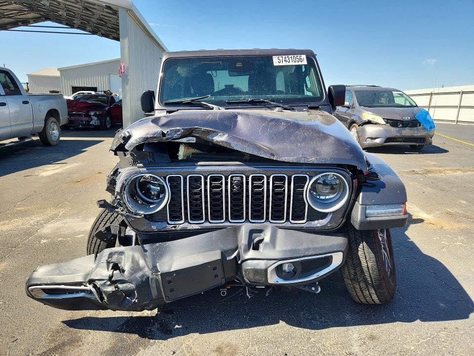 57431056 :رقم المزاد ، 1C4PJXEG2SW535812 vin ، 2025 Jeep Wrangler مزاد بيع