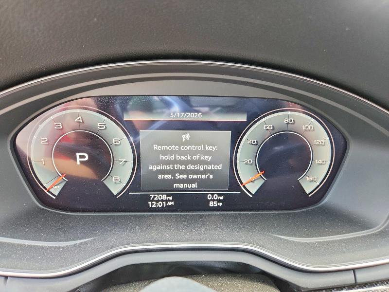 56440696 :رقم المزاد ، WAUFACF55SA002560 vin ، 2025 Audi A5 مزاد بيع