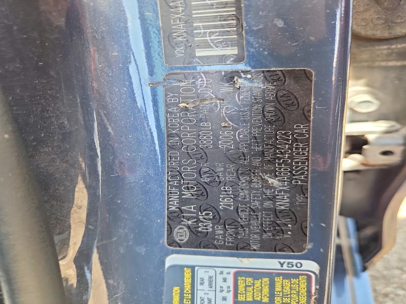 56803656 :رقم المزاد ، KNAFX4A66F5434223 vin ، 2015 Kia Forte مزاد بيع