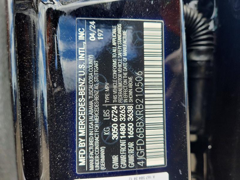 Продаж на аукціоні авто 2024 Mercedes-benz Gle Coupe, vin: 4JGFD6BBXRB210506, номер лоту: 57027786