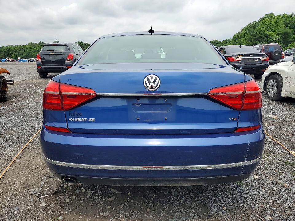 Продажа на аукционе авто 2016 Volkswagen Passat, vin: 1VWBT7A36GC005873, номер лота: 58708376