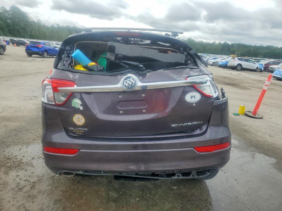 2018 Buick Envision მანქანა იყიდება აუქციონზე, vin: LRBFX1SAXJD059180, აუქციონის ნომერი: 56189746
