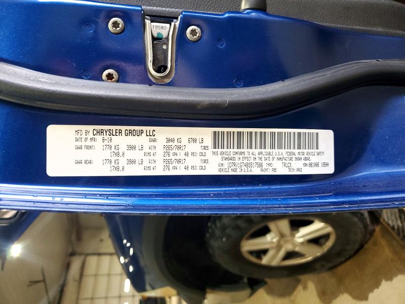 56041796 :رقم المزاد ، 1D7RV1GT4BS517586 vin ، 2011 Dodge Ram 1500 مزاد بيع