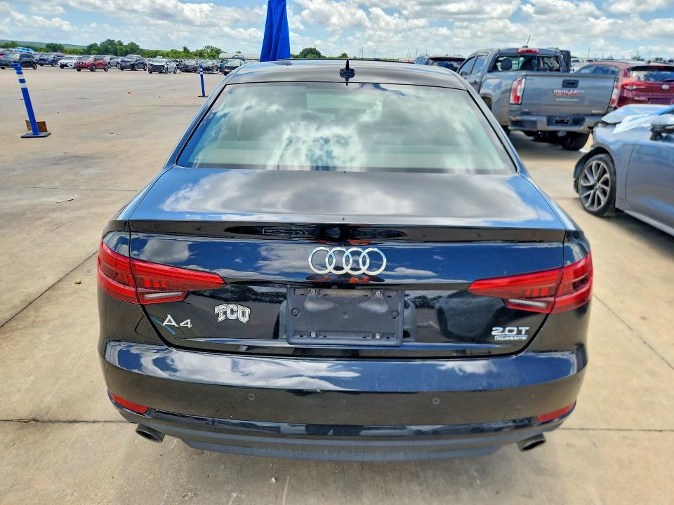 2017 Audi A4 მანქანა იყიდება აუქციონზე, vin: WAUANAF48HN007182, აუქციონის ნომერი: 55873486