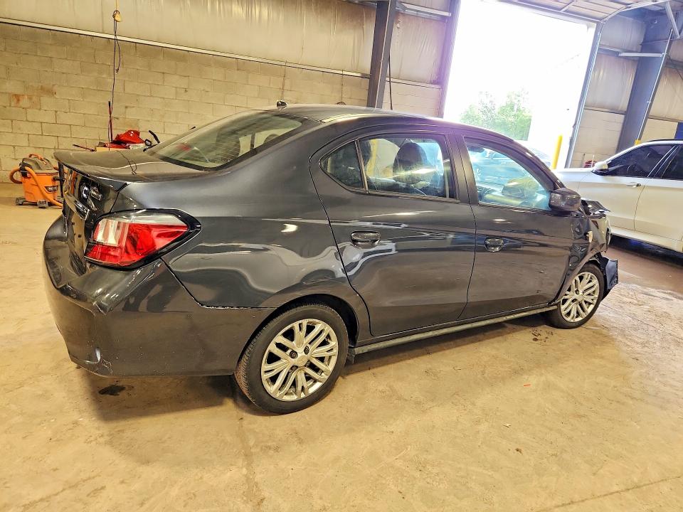 57440886 :رقم المزاد ، ML32FUFJ1RHF15091 vin ، 2024 Mitsubishi Mirage مزاد بيع