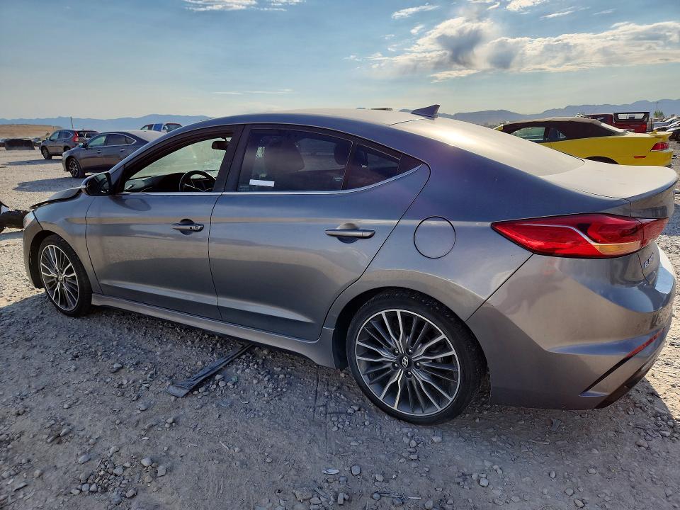 Продажа на аукционе авто 2018 Hyundai Elantra, vin: KMHD04LB4JU665219, номер лота: 57388966