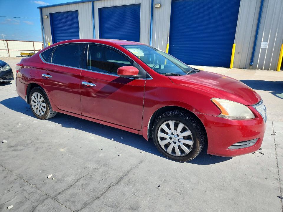 2013 Nissan Sentra მანქანა იყიდება აუქციონზე, vin: 3N1AB7AP7DL772557, აუქციონის ნომერი: 54865826
