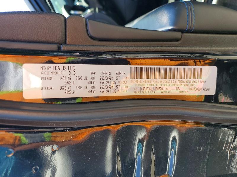 Продажа на аукционе авто 2020 Jeep Grand Cherokee, vin: 1C4RJFAG1LC138779, номер лота: 55613316