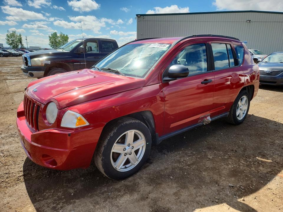 55857036 :رقم المزاد ، 1J8FF47W17D222326 vin ، 2007 Jeep Compass مزاد بيع