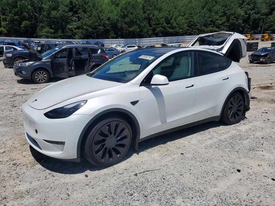 Продаж на аукціоні авто 2023 Tesla Model Y, vin: 7SAYGDEF2PF761520, номер лоту: 55585216