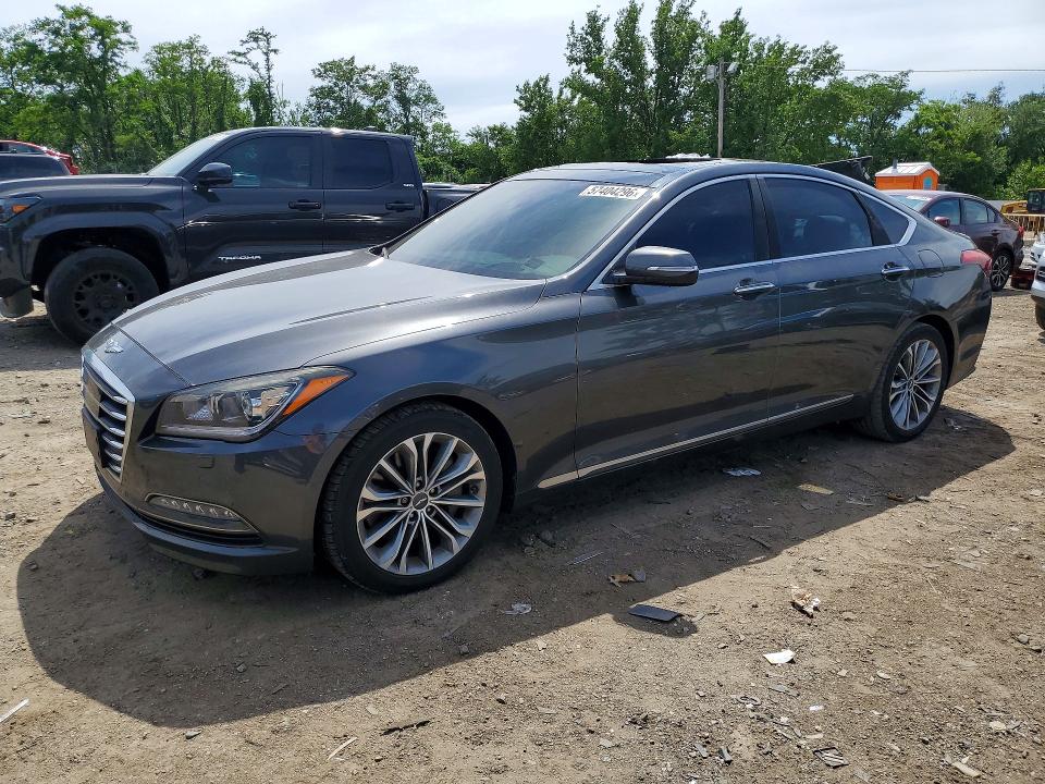 57404296 :رقم المزاد ، KMHGN4JE5HU199919 vin ، 2017 Genesis G80 مزاد بيع