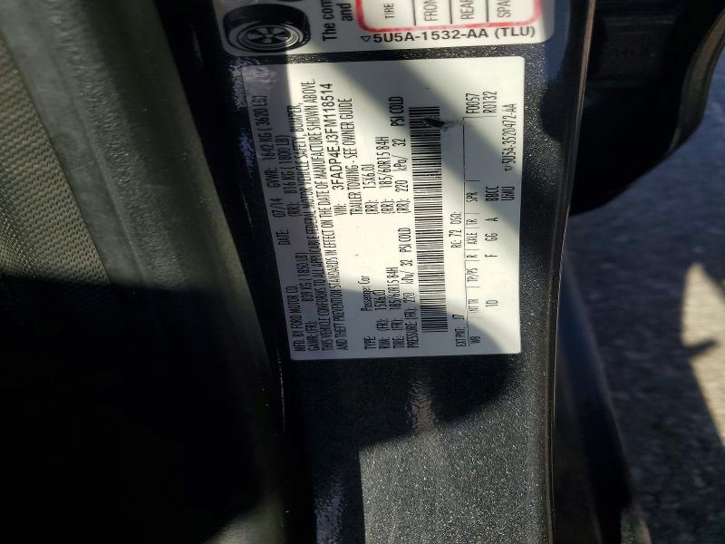 Продажа на аукционе авто 2015 Ford Fiesta, vin: 3FADP4EJ3FM118514, номер лота: 55426486