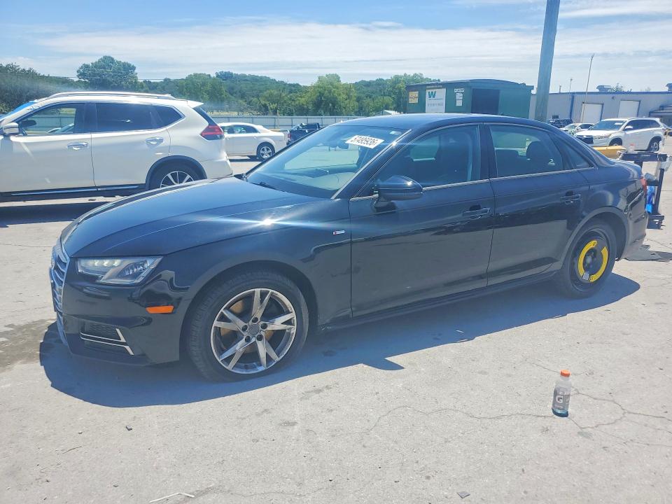 2018 Audi A4 მანქანა იყიდება აუქციონზე, vin: WAUKMAF44JA210493, აუქციონის ნომერი: 57495936