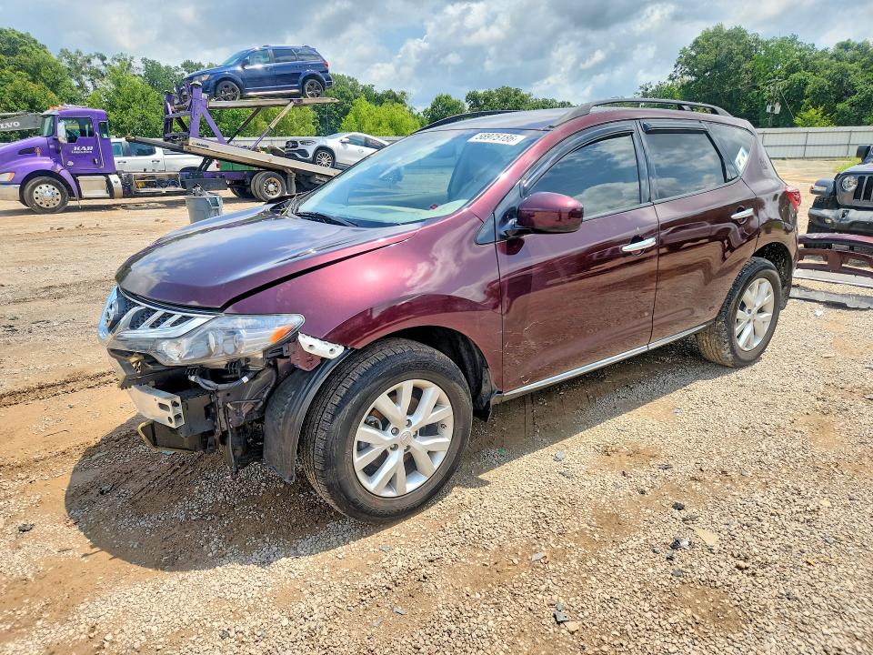 2014 Nissan Murano მანქანა იყიდება აუქციონზე, vin: JN8AZ1MU5EW421928, აუქციონის ნომერი: 58975186