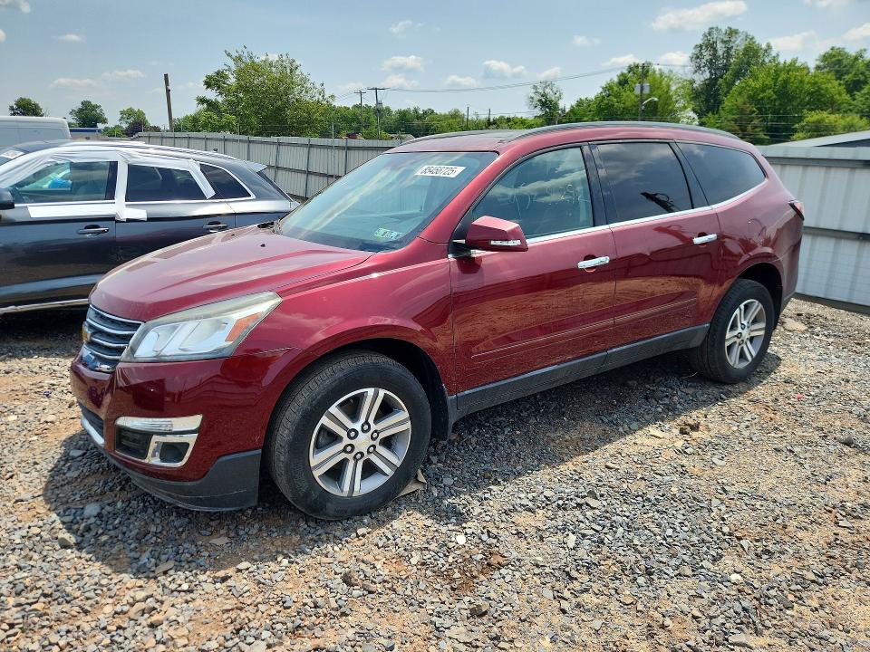 85456725 :رقم المزاد ، 1GNKVHKD7FJ215247 vin ، 2015 Chevrolet Traverse مزاد بيع