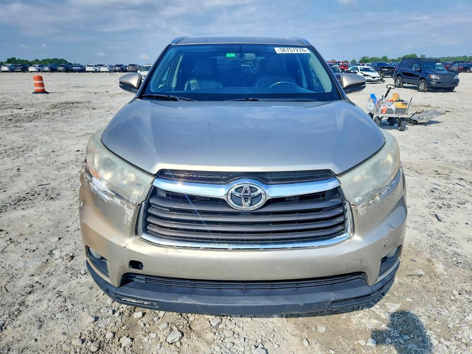 Продаж на аукціоні авто 2014 Toyota Highlander, vin: 5TDKKRFH2ES011154, номер лоту: 56757276
