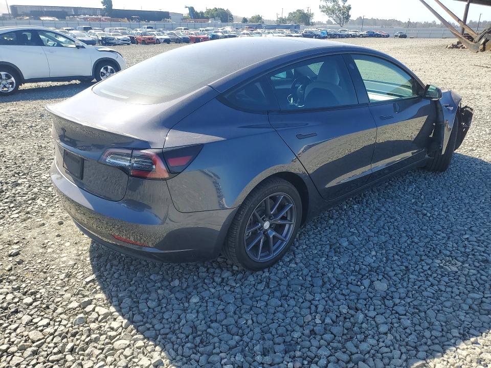 55455106 :رقم المزاد ، 5YJ3E1EB6NF194606 vin ، 2022 Tesla Model 3 مزاد بيع