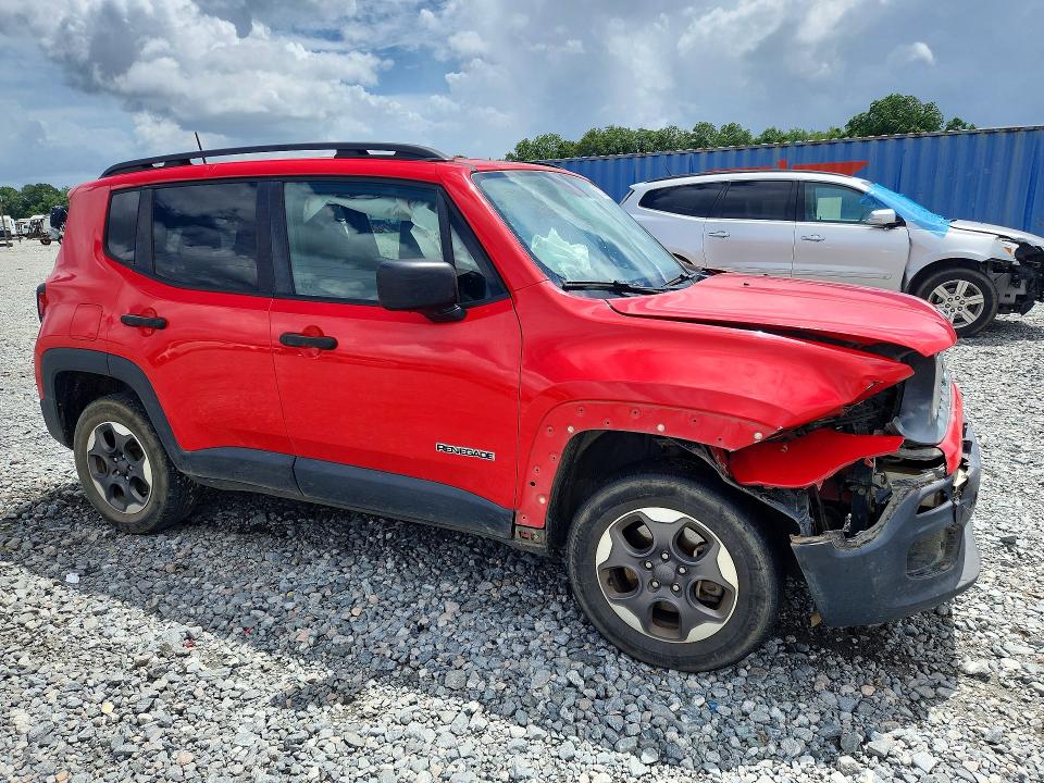 57820906 :رقم المزاد ، ZACCJBAB3HPG21678 vin ، 2017 Jeep Renegade مزاد بيع