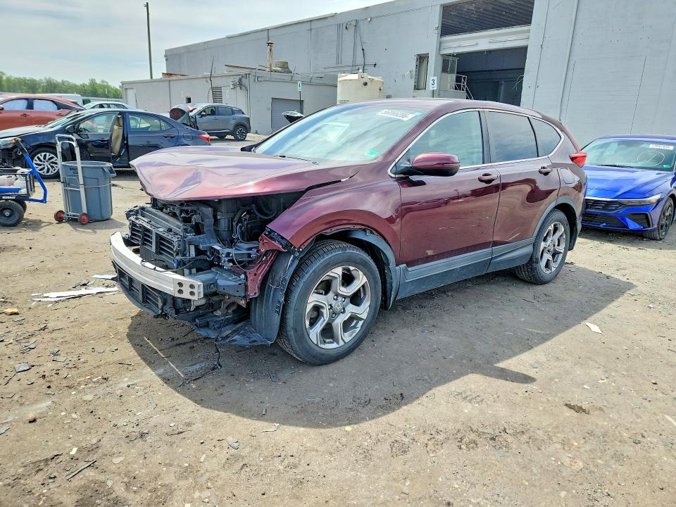 56066286 :رقم المزاد ، 7FARW1H84HE007489 vin ، 2017 Honda Cr-v مزاد بيع
