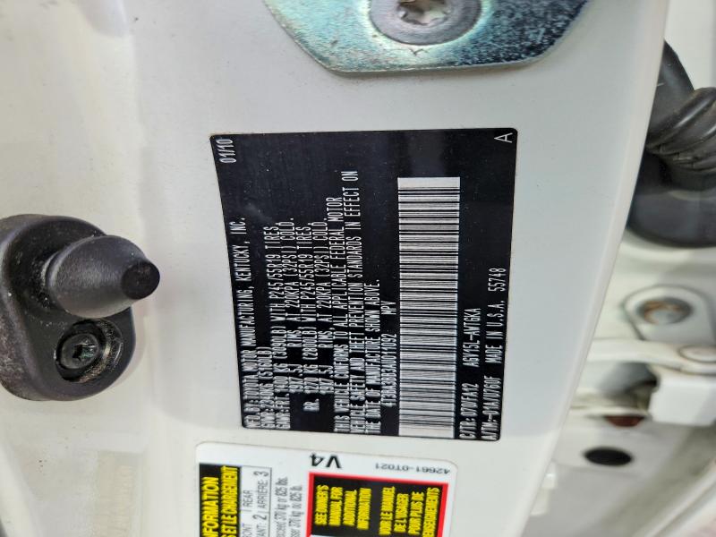58789486 :رقم المزاد ، 4T3BA3BB3AU011092 vin ، 2010 Toyota Venza مزاد بيع