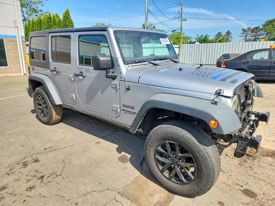 Продажа на аукционе авто 2016 Jeep Wrangler Unlimited, vin: 1C4BJWDG9GL191510, номер лота: 55968406