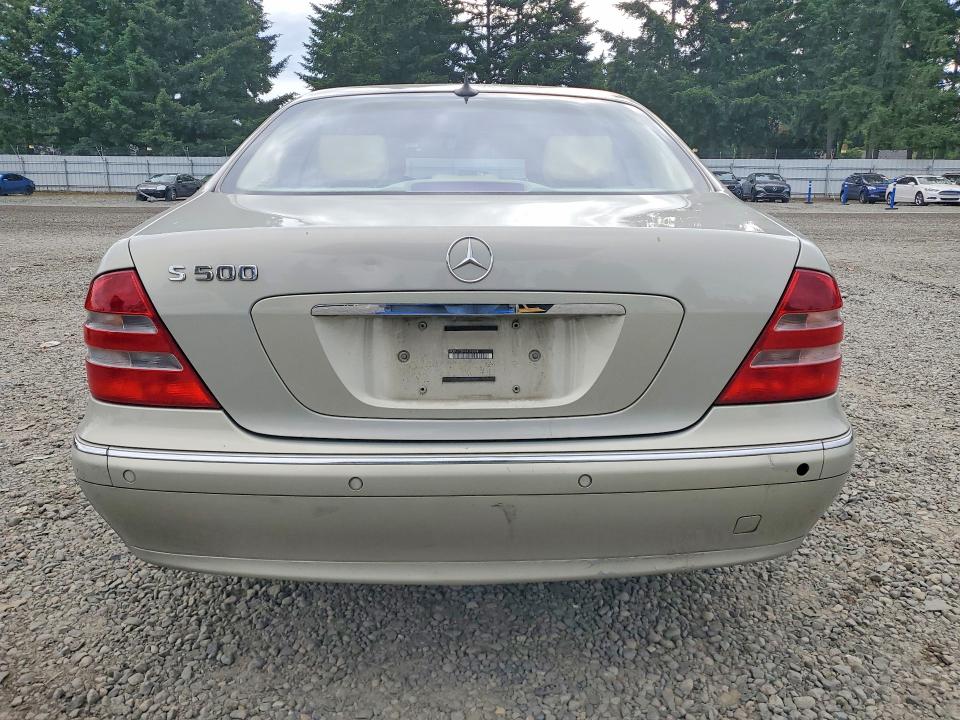 2002 Mercedes-benz S მანქანა იყიდება აუქციონზე, vin: WDBNG75J92A242888, აუქციონის ნომერი: 55633196