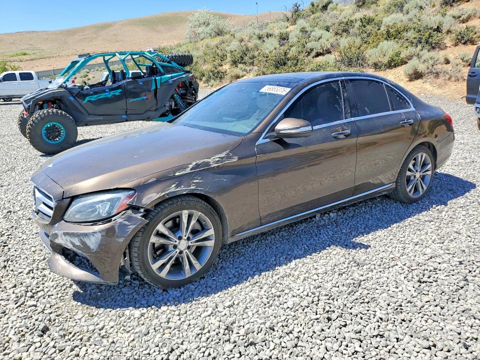 56865376 :رقم المزاد ، 55SWF4KB7FU025596 vin ، 2015 Mercedes-benz C مزاد بيع