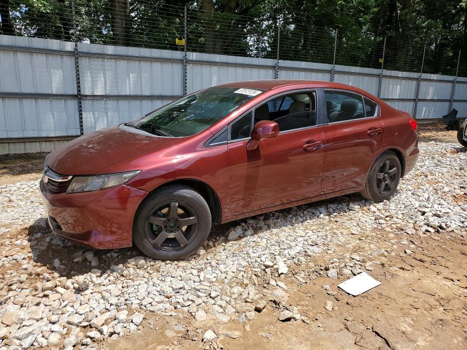 Продаж на аукціоні авто 2012 Honda Civic, vin: 19XFB2F54CE344333, номер лоту: 57415836