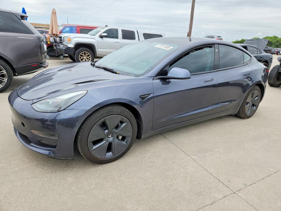 Продажа на аукционе авто 2021 Tesla Model 3, vin: 5YJ3E1EA7MF093886, номер лота: 57531806