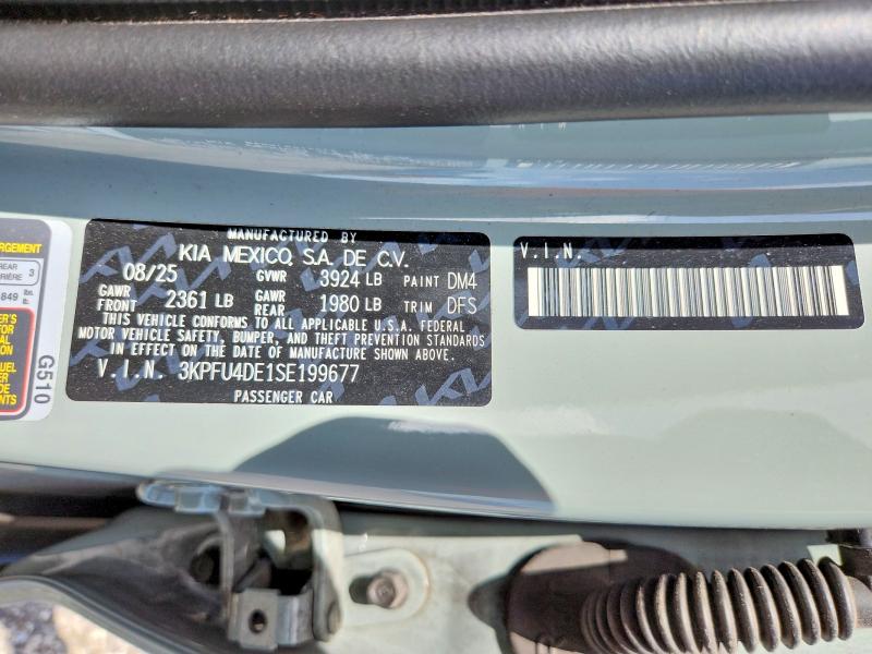 Продаж на аукціоні авто 2025 Kia K4, vin: 3KPFU4DE1SE199677, номер лоту: 57378326