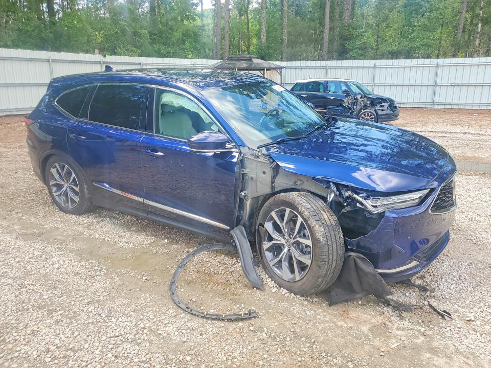 2022 Acura Mdx მანქანა იყიდება აუქციონზე, vin: 5J8YE1H4XNL047383, აუქციონის ნომერი: 58131976