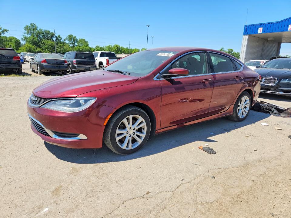Продаж на аукціоні авто 2016 Chrysler 200, vin: 1C3CCCAB8GN176690, номер лоту: 55053396