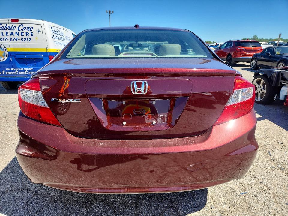 57816446 :رقم المزاد ، 19XFB2F9XCE045125 vin ، 2012 Honda Civic مزاد بيع