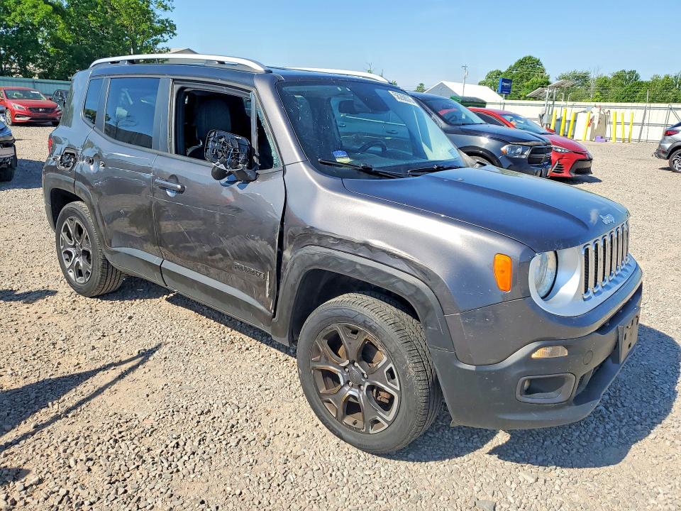 2017 Jeep Renegade მანქანა იყიდება აუქციონზე, vin: ZACCJBDB2HPF23821, აუქციონის ნომერი: 56268576