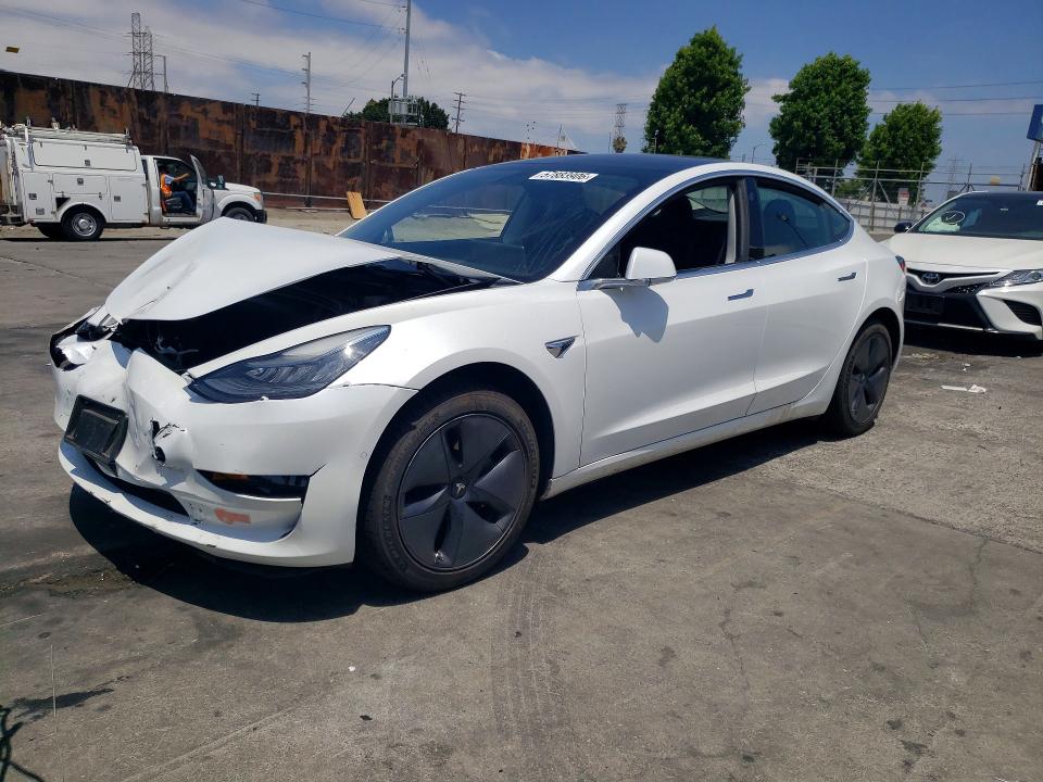 Продаж на аукціоні авто 2019 Tesla Model 3, vin: 5YJ3E1EA2KF483601, номер лоту: 57883906