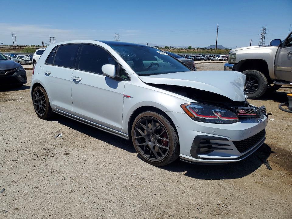 2019 Volkswagen Gti მანქანა იყიდება აუქციონზე, vin: 3VW6T7AU7KM034316, აუქციონის ნომერი: 56659846