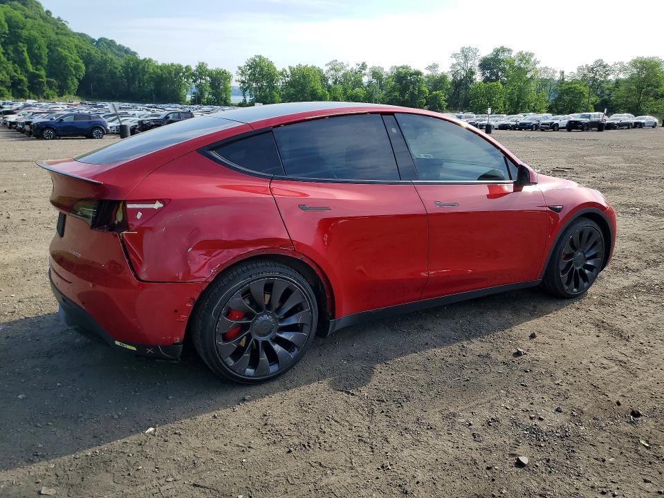 Продажа на аукционе авто 2022 Tesla Model Y, vin: 7SAYGDEF8NF380140, номер лота: 56336666