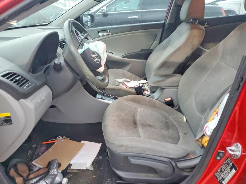 57518076 :رقم المزاد ، KMHCU4AE0CU055351 vin ، 2012 Hyundai Accent مزاد بيع