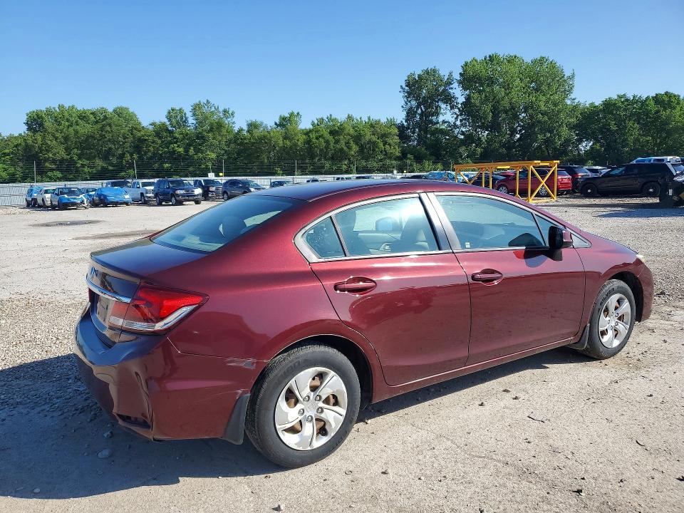 55623906 :رقم المزاد ، 19XFB2F52DE040676 vin ، 2013 Honda Civic مزاد بيع