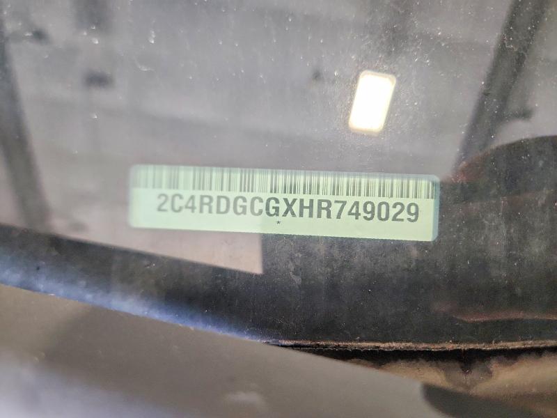 Aukcja sprzedaży 2017 Dodge Grand Caravan, vin: 2C4RDGCGXHR749029, numer aukcji: 54198866
